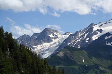 Fototapeta premium Landschaft bei Finhaut