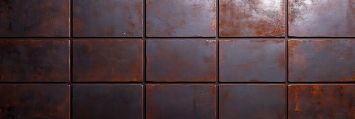 Brutal metallic background with rusted steel texture for industrial design