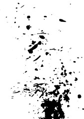 Rustic grunge vector texture with grain and stains. Abstract noise background. Weathered surface.