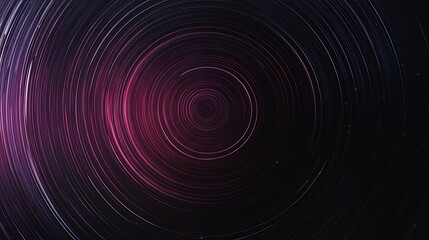 Pink purple concentric circles abstract background