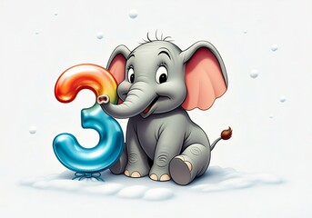 Birthday cards for children, decoration cards, toys, balloons