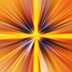 Obraz premium Colorful zoom motion effect. Abstract background.