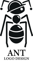 Ant Vector Logo Design