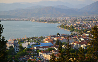 Obraz premium Fethiye in Mugla, Turkey.
