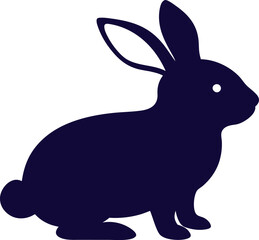 vector illustration of a bunny, Bunny easter editable vector