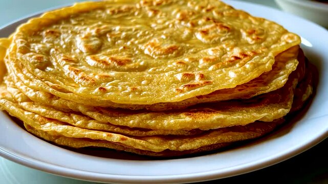 Tasty homemade flatbreads from basics