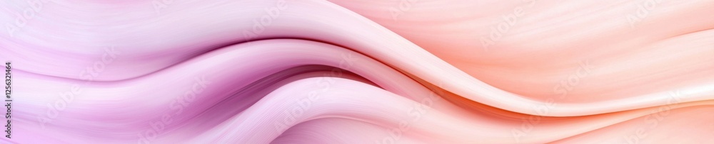 Poster abstract background with a wave-like pattern. the colors are predominantly pink and orange, with the