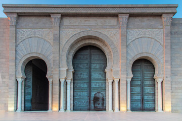 Mosque Malik ibn Anas in Carthage, Tunisia, North Africa