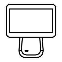 Terminal device family outline icon pack