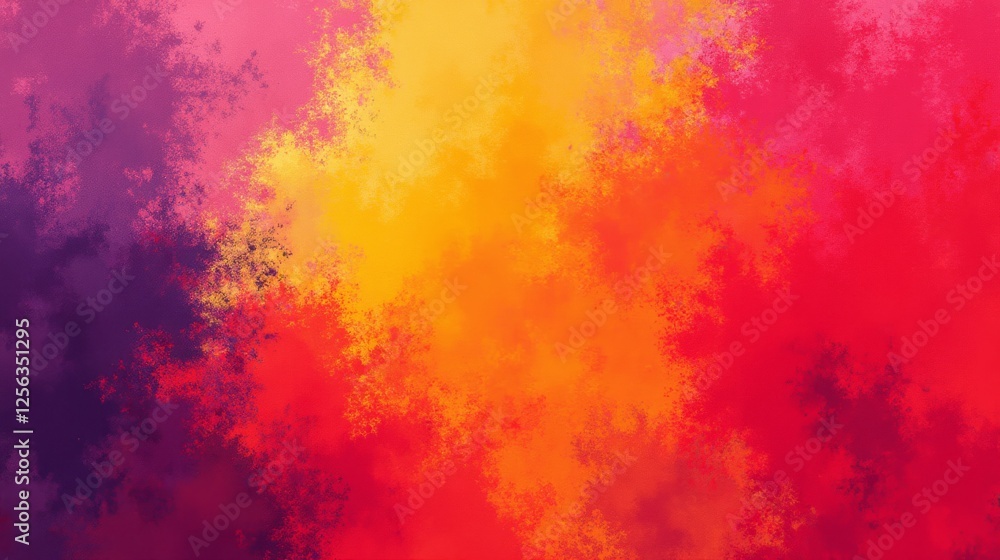 Poster vibrant abstract color background with soft textures and gradients