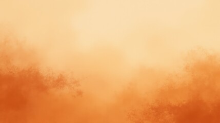 Soft Orange Abstract Background with Textured Cloud Effect