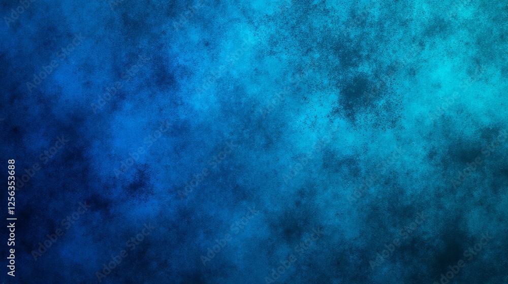 Aufkleber blue abstract background with texture and gradient effects