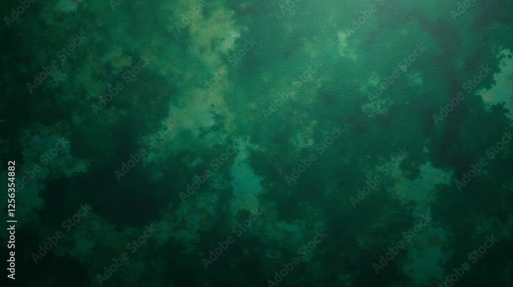 Aufkleber abstract textured green background with organic patterns and depth