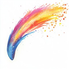 Obraz premium Rainbow Fountain