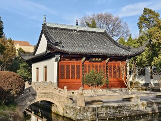 Obraz premium The Chinese style garden in Nanjing, China