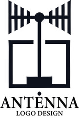 Antenna Vector Logo Design