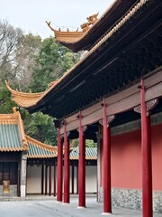 Naklejka premium Chaotian Temple in Nanjing city, China