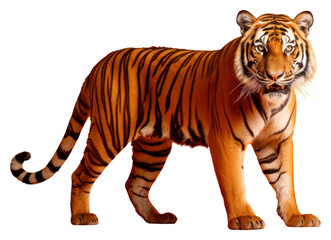 Obraz premium PNG Wildlife animal mammal tiger.