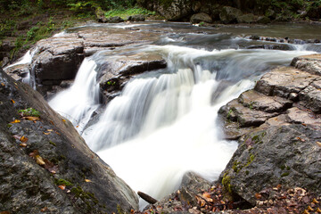 Fototapeta premium Lastiver Waterfall near Enokavan and Ijevan, Armenia,