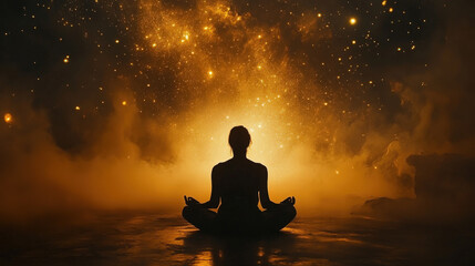 Meditation in the Cosmic Universe