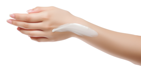 PNG Body care finger hand skin.