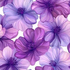 Obraz premium Purple Dahlia Flowers