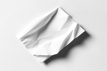 C4 Envelope Representation: Open Postal Template for Corporate Stationery and Business Cards