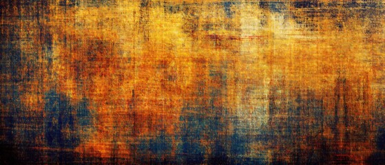 Vivid Abstract Grunge Texture Reflecting a Post Apocalyptic Landscape