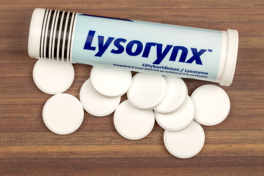 Lysorynx, comprim&eacute; &agrave; sucer pour le traitement des maux de gorge