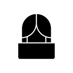 balcony icon Simple thin line logo