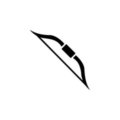 bow icon Simple thin line logo