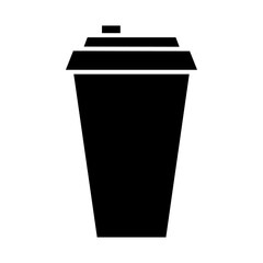 coffee icon Simple thin line logo