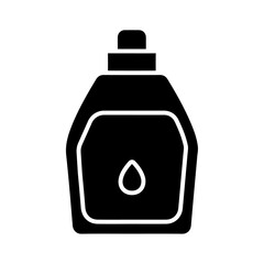 detergent icon Simple thin line logo