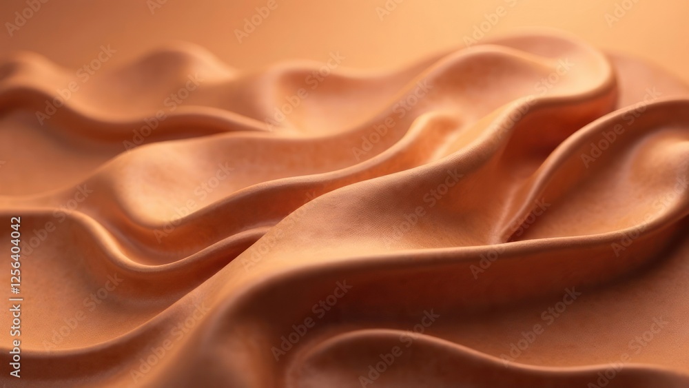 Poster abstract elegant backdrop, smooth textured backdrop with mocha mousse soft gradients, blurred lines 