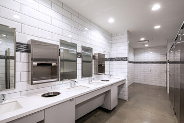 commercial bathroom