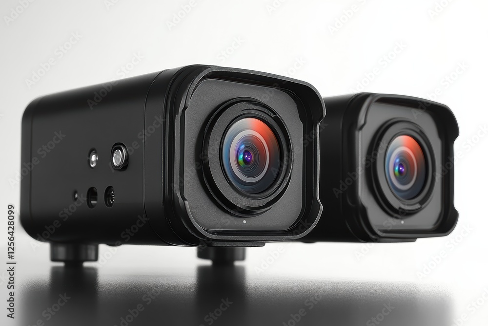Poster high-resolution motion detection camera for capturing detailed images