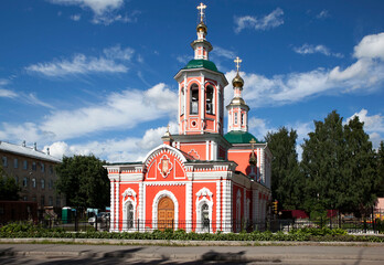 Church of Peter and Paul in Novinki. Sovetsky Ave. 90. Vologda. Russia