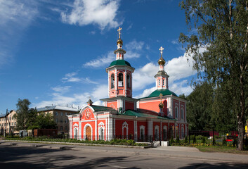 Church of Peter and Paul in Novinki. Sovetsky Ave. 90. Vologda. Russia