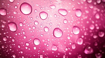 A soft pink-themed vector illustration featuring delicate raindrops scattered across the background. Aesthetic and soothing, this design creates a dreamy 