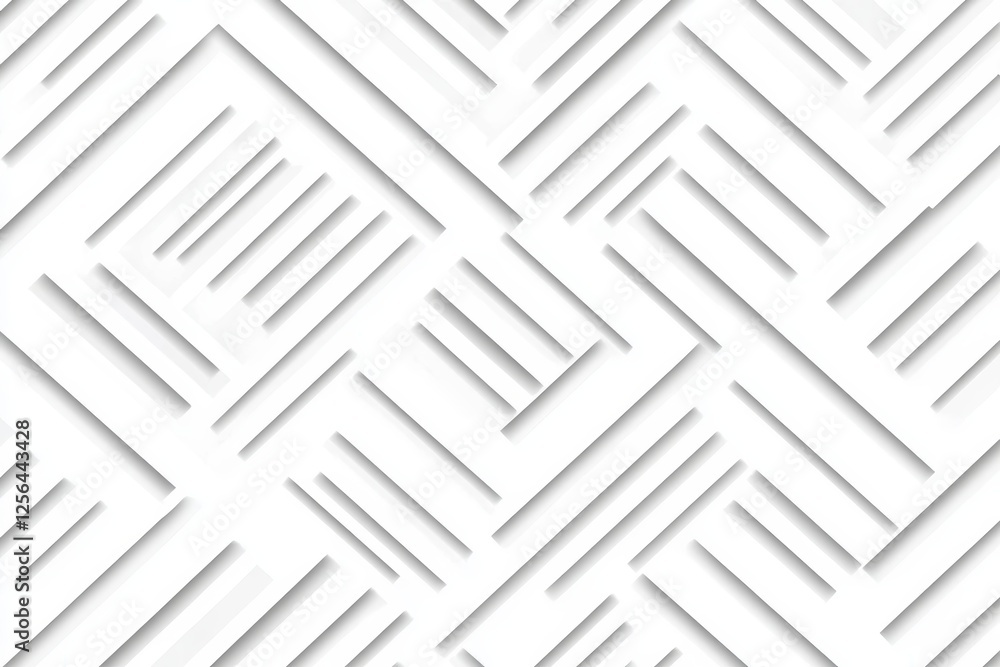 Poster white background with black lines that are almost parallel to each other