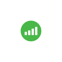 Signal icon. Network symbol modern, simple, vector, icon for website design, mobile app, ui. Vector Illustration