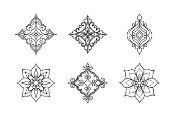 vector set of decorative elements