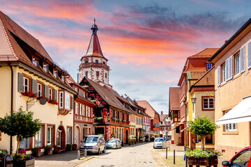 Altstadt, Gengenbach, Schwarzwald, Deutschland 