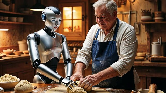 A Robot Companion Offering Assistance to Bakers in Artisan Bread Making