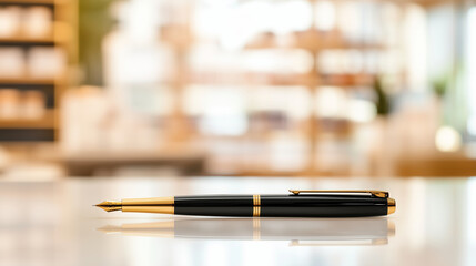 A happy warehouse employee uses a barcode scanner to check inventory in a distribution center, standing confidently with shelves of stocked goods in the background. inventory track