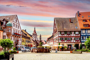 Altstadt, Gengenbach, Schwarzwald, Deutschland 