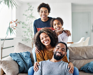 child family mother portrait father woman happy daughter son man girl female black american african...