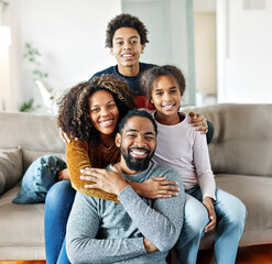 child family mother portrait father woman happy daughter son man girl female black american african...