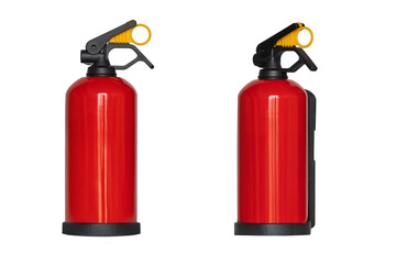 fire extinguisher isolated on white background