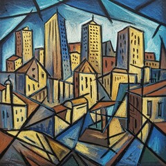 Obraz premium stained glass window in a church